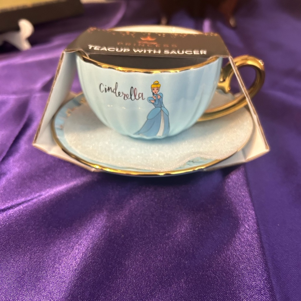 Disney Cinderella Tea Cup and Saucer Set